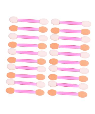 Baluue 160 Pcs Non Latex Cosmetic Eyeshadow Sponge Plastic Eye Shadow Brush Eye Shadow Sponge 6x1x0.8cmx2pcs Assorted Colorx2pcs