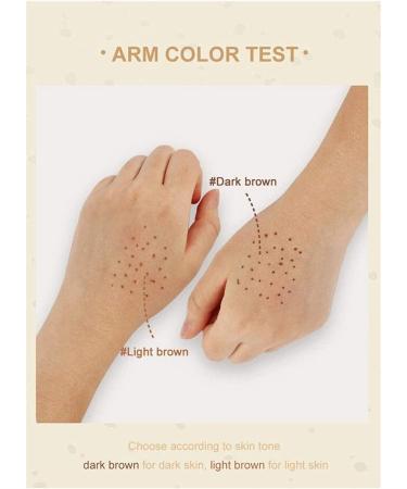 Lovelycat Freckle Pen Faux Freckle Pen Colour Pop Freckle Pen Supernaturally realistic freckles makeup brush Fantastic freckles pen Long-lasting waterproof soft-point absorbent pen for a natural and easy makeup look (Double) - Buy Online on SooperMarket.com