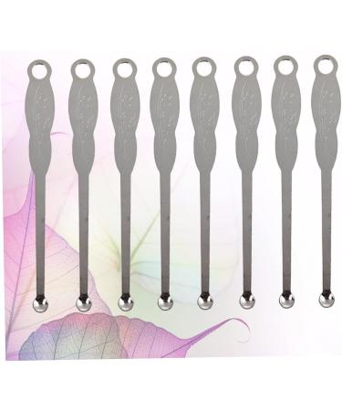 100pcs Stainless Steel Ear Wax Curette | Ear Pick Cleaner Tool - Buy Online on SooperMarket.com