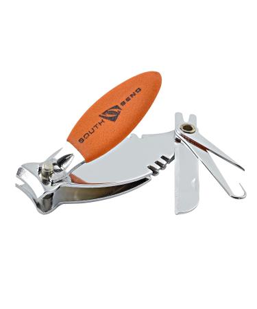 SOUTH BEND Deluxe Clippers - Durable Steel Multipurpose Fishing Tool with 7 Functions