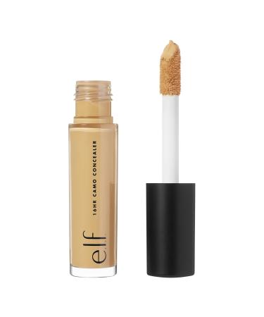 e.l.f. 16HR Camo Concealer Full Coverage & Highly Pigmented Deep Caramel 0.203 Fl Oz (6mL)