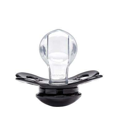 LittleForBig Large Shield Pacifier Generation 3 - Adult Size 3 Paci Pack in White Black Green | International Shipping - Buy Online on SooperMarket.com