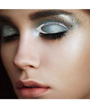 Premium 12 Style Eye Make-Up Template Stickers | Professional Eyeshadow & Eyeliner Tools | International Shipping Available - Buy Online on SooperMarket.com