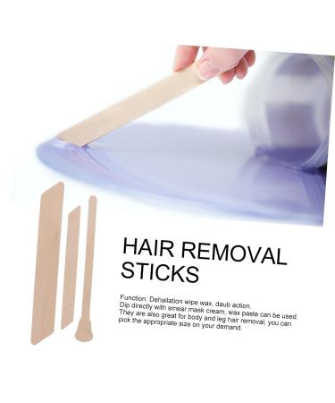 Angoily 150pcs Wax Sticks for Hair Removal - Premium Wooden Tools for Smooth Skin | International Shipping Available - Buy Online on SooperMarket.com
