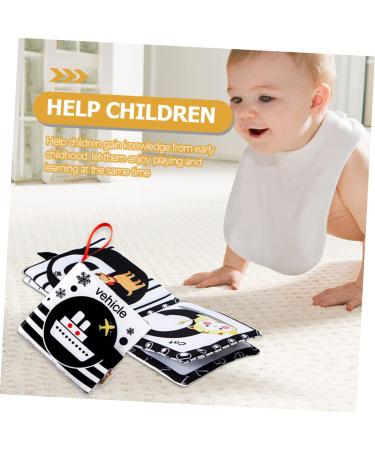 Abaodam 5ST Fabric Belly Book Game Set | Beautiful Toddler Fabric Books & Toys | Perfect Baby Book & Newborn Gift for Children - Buy Online on SooperMarket.com
