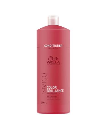 Wella Professionals Invigo Color Brilliance Conditioner for Fine and Normal Hair Professional Hair Care For Coloured Hair 1 L 1 l (Pack of 1)