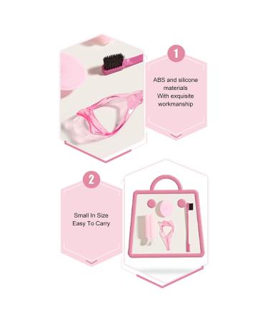 Premium Hair Curler & Beauty Set - Hair Dressing Face Cleaning Brush Eyebrow & Eyelash Tools - International Shipping - Buy Online on SooperMarket.com
