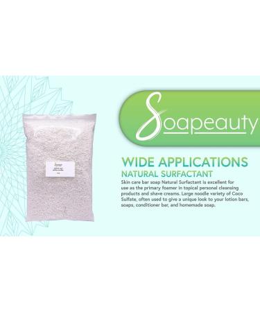 Soapeauty Coconut Oil SCS Noodles - 16 OZ for Skin Care, Shampoo, Conditioner, Soap Making Supplies - Buy Online on SooperMarket.com