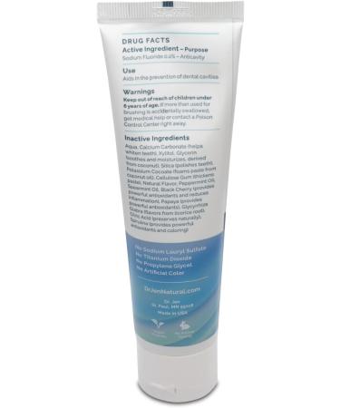 Dr Jen Natural Remineralizing Toothpaste with Fluoride | Dentist Recommended | Essential Oils | Whitens Teeth & Freshens Breath | Strengthen Enamel | 4 oz - Buy Online on SooperMarket.com