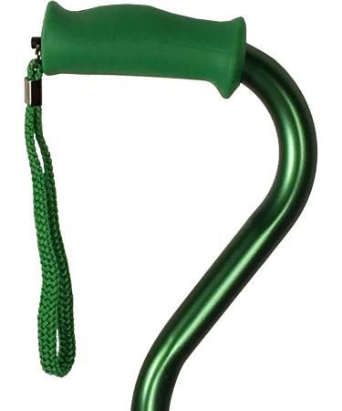 PCP Cane Hand Grip Replacement Medium-Firm Split Rubber Palm Cane Grips Green - Buy Online on SooperMarket.com