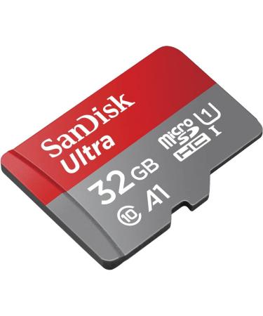 SanDisk 32GB Ultra MicroSDHC Memory Card with Adapter - 98MB/s, C10, U1, A1, Full HD - SDSQUAR-032G-GN6MA - Buy Online on SooperMarket.com