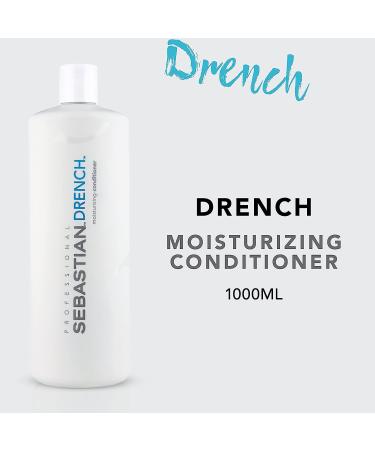 Sebastian Professional Drench Conditioner - Deep Moisturizing for Chemically Treated Hair - 33.8 fl oz - Buy Online on SooperMarket.com