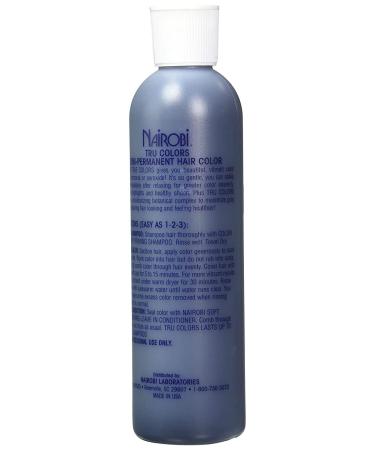 Nairobi Tru Colors Semi Permanent Hair Color No.2 Indigo (Blue/Black) - Unisex 8 oz | International Shipping - Buy Online on SooperMarket.com