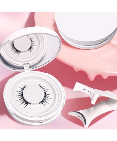 Buy Crafty Magnetic Eyelashes - No Glue Needed Easy to Wear & Reusable Lashes Kit | Kraftyco EM11 - Buy Online on SooperMarket.com