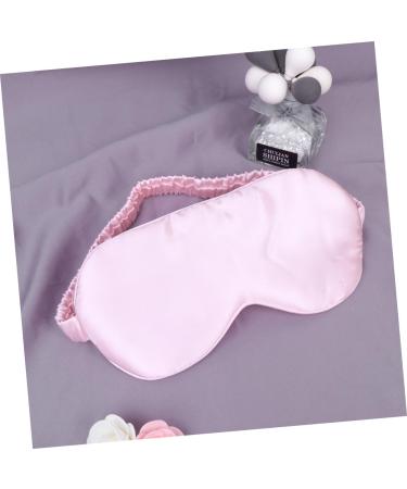 Buy Gatuida Silk Sleep Eye Mask - Adjustable Soft Blindfold for Travel & Sleeping - Smooth Pink Eye Cover - Buy Online on SooperMarket.com