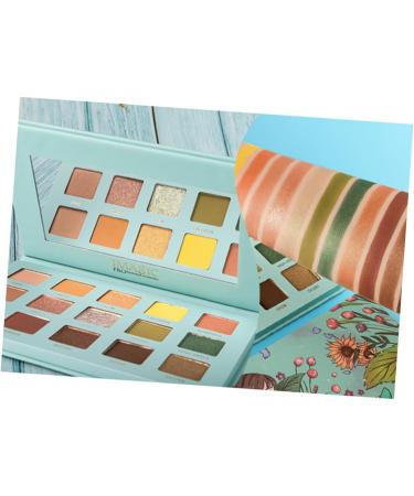 WOONEKY 1pc 15 Eyeshadow Powder Eyeshadow Palette Female Eyeshadow Glitter Eye Eyeshadow Cosmetic Pallet - Buy Online on SooperMarket.com