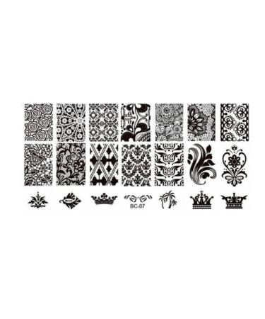 Stamping stencil BC07 - 1901-BC00 (1901-BC007)