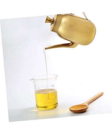 Alipis Filter Residue Oil Pot Olive Oil Home Supply Oil Dispensers Oil Jug Oil Holder Oil Container Kitchen Household Oil Container Vinegar Bottles Sauce Multipurpose Stainless Steel - Buy Online on SooperMarket.com