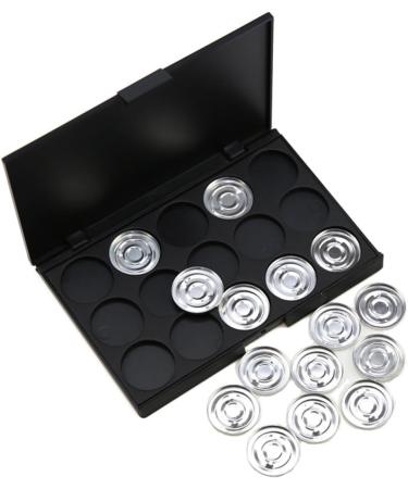 Angoily 3pcs 15 Eyeshadow Eye Shadow Empty Cosmetic Case Makeup Box Travel Concealer Lip Gloss - Buy Online on SooperMarket.com