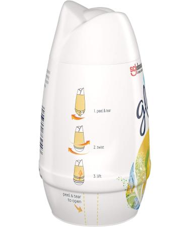 Glade Lemon Fresh Solid Air Freshener Deodorizer for Home & Bathroom - 6 Oz (12 Pack) - Buy Online on SooperMarket.com