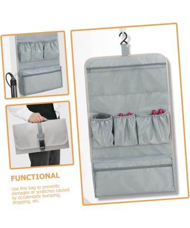 Baluue 4pcs Multifunctional Storage Bag Travel Pouch for Hair Styling Tools Folding Comb Men Leather Grey 69X35CMx4pcs Greyx4pcs - Buy Online on SooperMarket.com