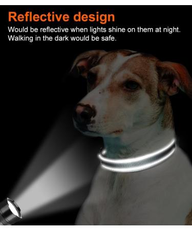 Joytale Reflective Dog Collar for Small Dogs - Grey Size S (Pack of 1) | Best International Shipping - Buy Online on SooperMarket.com