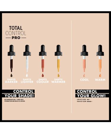 NYX Total Control Pro Drop Foundation - Cool Hue Shifter - Buy Online on SooperMarket.com