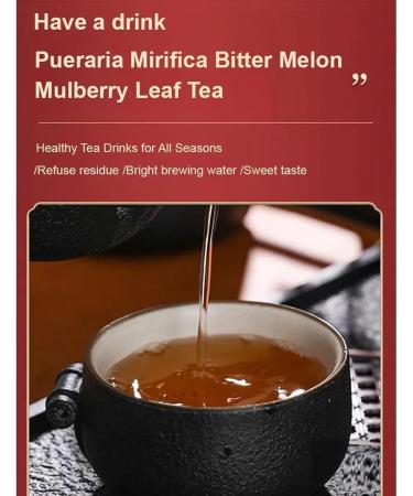 Bitter Melon and Mulberry Leaf Tea Bitter Gourd Mulberry Leaf Tea (1) - Buy Online on SooperMarket.com