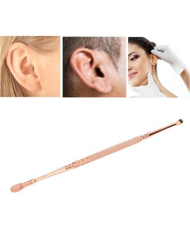 Stainless Steel Double Head Ear Spoon- Rose Gold | Ergonomic Design for Itch Relief at Home - Buy Online on SooperMarket.com