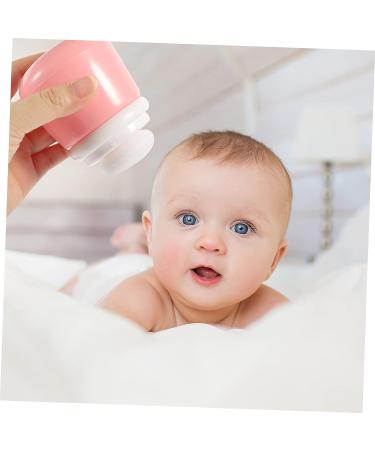 Healvian 2pcs Pink Body Powder Puff & Container Set - Travel-Friendly Body Powder Accessory Kit - Buy Online on SooperMarket.com