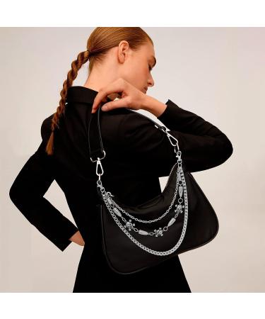 Silver Skull Jeans Chain - Hip Hop Rock Punk Gothic Biker Trouser Wallet Chain - Buy Online on SooperMarket.com