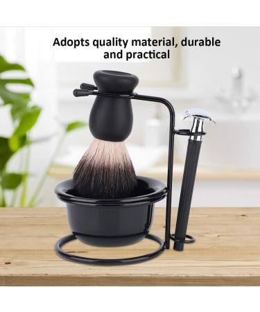 Professional Men's Beard Shaving Set - Manual Shaving Brush Stand & Holder for Safe Shaving - Buy Online on SooperMarket.com