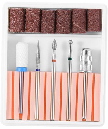 POPETPOP 2 Sets Cuticle Drill Bit Nail Drill Bits for Acrylic Nail Drill Tool Nail Drill Heads Nail Bits Nail Grinding Head Drill Bits for Nails Nail File Bits Pedicure Bits Nail Polish Gel 6.5x5.5cmx2pcs Pinkx2pcs - Buy Online on SooperMarket.com