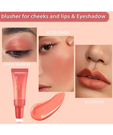 Soft Cream Liquid Blush Beauty Wand - Natural Cheek Tint with Cushion Applicator - Long-Wearing Dewy Finish (102 Serenade - Buy Online on SooperMarket.com