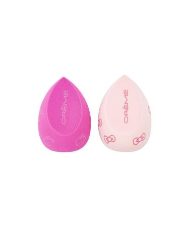 Cr me Shop x Hello Kitty Y2K Plush Blender Duo - Vegan Cruelty-Free Makeup Sponges for Flawless Blending - Buy Online on SooperMarket.com