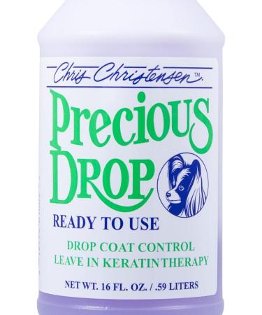 Chris Christensen Precious Drop Ready to Use Conditioner Dog Conditioner Groom Like a Professional Reduces Frizz & Matting Eliminates Breakage All Coat Types Made in USA 473ml - Buy Online on SooperMarket.com