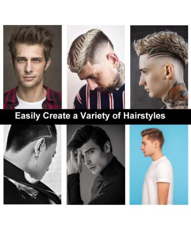 Hair Clippers USB Rechargeable Electric Beard Trimmer Barbers Hair Grooming Kit Red Metal Beard Trimmer - Buy Online on SooperMarket.com