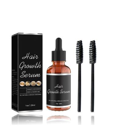 Hair Growth Serum Ginger Hair Oil for Hair Growth Hair Serum Strengthen Hair Roots for Thinning Balding Hair Hair Growth Oil Thickening Stronger Repairs Nourishes for Women Men Hair Care-29ML