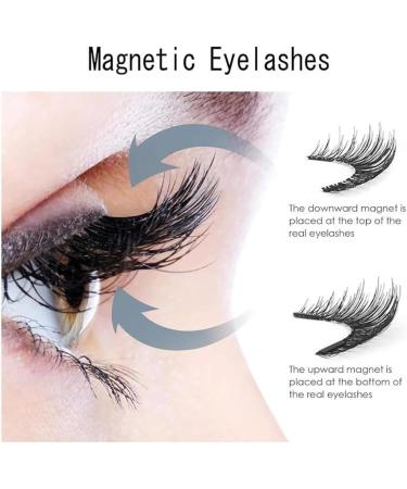 Iris and Ada Magnetic Lashes Lumeer Magnetic Eyelashes with Applicator Reusable Magnetic Eyelashes Natural Look Magnetic Lashes No Glue or Liner Needed (Simple+Nature) - Buy Online on SooperMarket.com