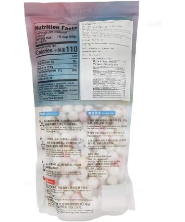 WuFuYuan Instant Pearl Color Tapioca 250g 2-Pack - Buy Online on SooperMarket.com