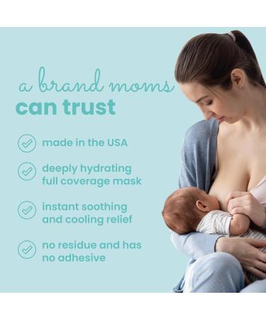Soothing Gel Pads for Sore Nipples | Instant Cooling Relief | BPA-Free Hydrogel Breastfeeding Pads with Aloe Vera - 16 Count - Buy Online on SooperMarket.com