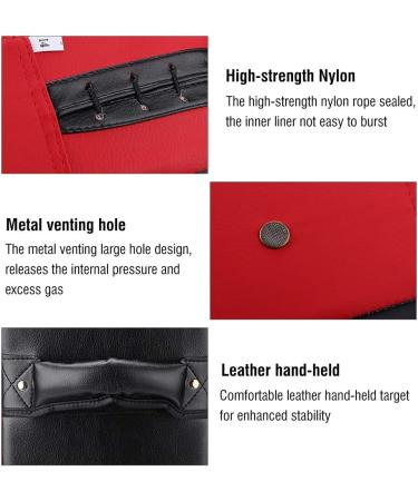 Dilwe PU Leather Target Punching Pad for Taekwondo, Boxing, Karate & Kickboxing - Red - Buy Online on SooperMarket.com