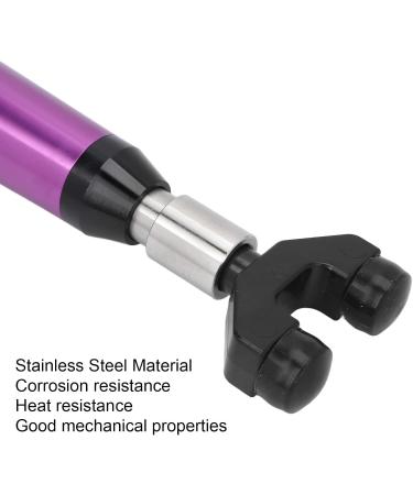 Chiropractic Handheld Device for Spine Adjustment - Ergonomic Manual Massage Tool with Case - Ideal for Men & Women - Violet - Buy Online on SooperMarket.com
