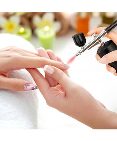 Mikinona 1 Set ( usb) Handheld Cordless Airbrush Air Brush for Nails Compressor Aluminum Alloy - Buy Online on SooperMarket.com