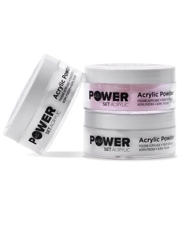 ASP Power Set Acrylic Powder Ultra Bright White 45 g