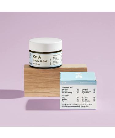 Q+A Snow Algae Intensive Face Cream 50g | Renew & Replenish Your Complexion - International Shipping Available - Buy Online on SooperMarket.com