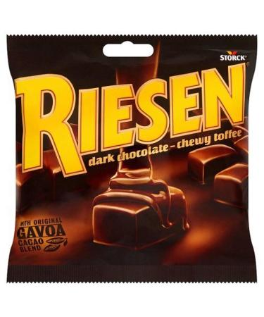 Riesen Dark Chocolate Chewy Toffee 135g
