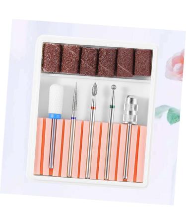 POPETPOP 3 Sets Ceramic Nail Bits Manicure Drill Bits Nail Polish Accessories Nail Polish Tools Nail File Bits Nail Drill Tool Electric Tool Nail Tools Nail Drill Bits Head Pedicure 6.5x5.5cmx3pcs Pinkx3pcs - Buy Online on SooperMarket.com