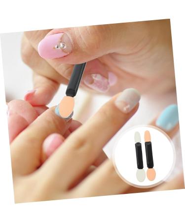 Baluue 50pcs Nail Sponge Nail Powder Stick Makeup Gadgets Make up for Face Manicure Plastic Abs - Buy Online on SooperMarket.com