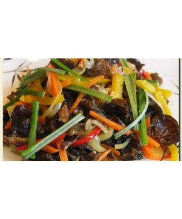 50g Edible Dried Black Fungus Cloud Ear Fungus Wild Mushrooms Cloud Ear Fungi Auricularia Polytricha Chinese Japanese Asian Cooking Baking - Buy Online on SooperMarket.com